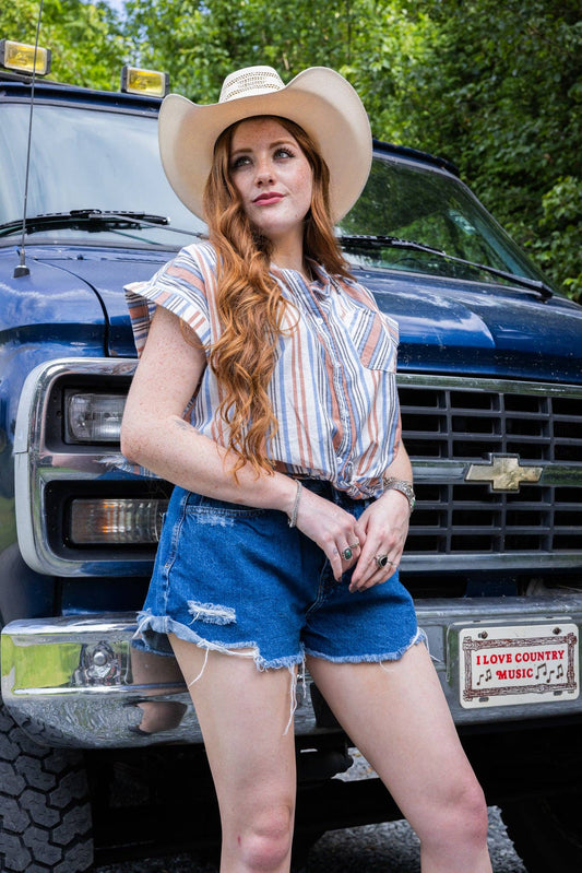 The Val Classic Cotton Button Down Shirt