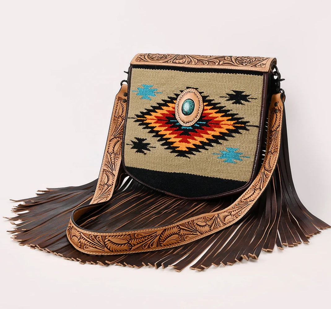 Midland Messenger leather bag