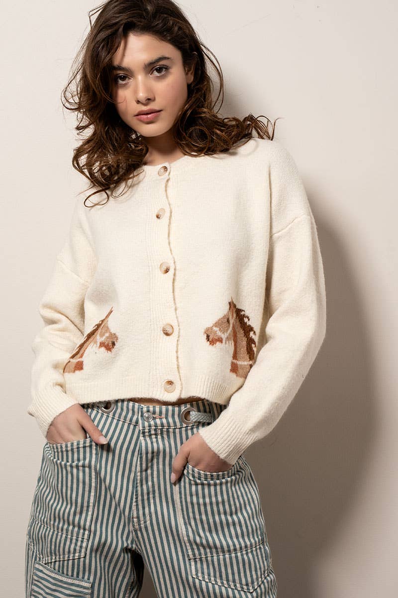 Horse Cardigan