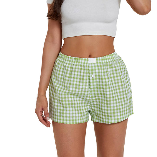 Gingham Boxer Shorts