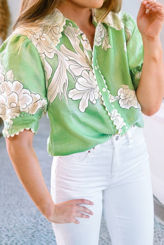 Floral Summer Shirt