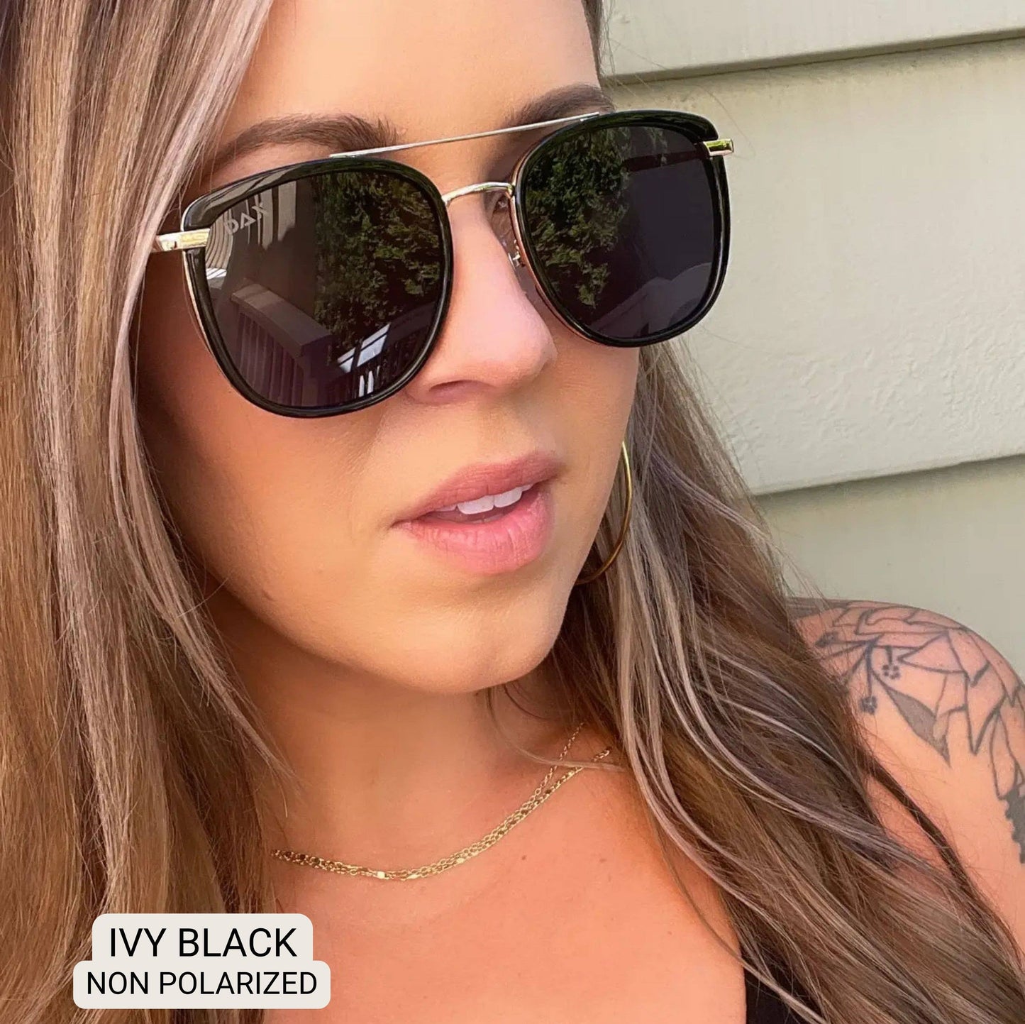 Ivy - Women's Oversized Square Sunglasses