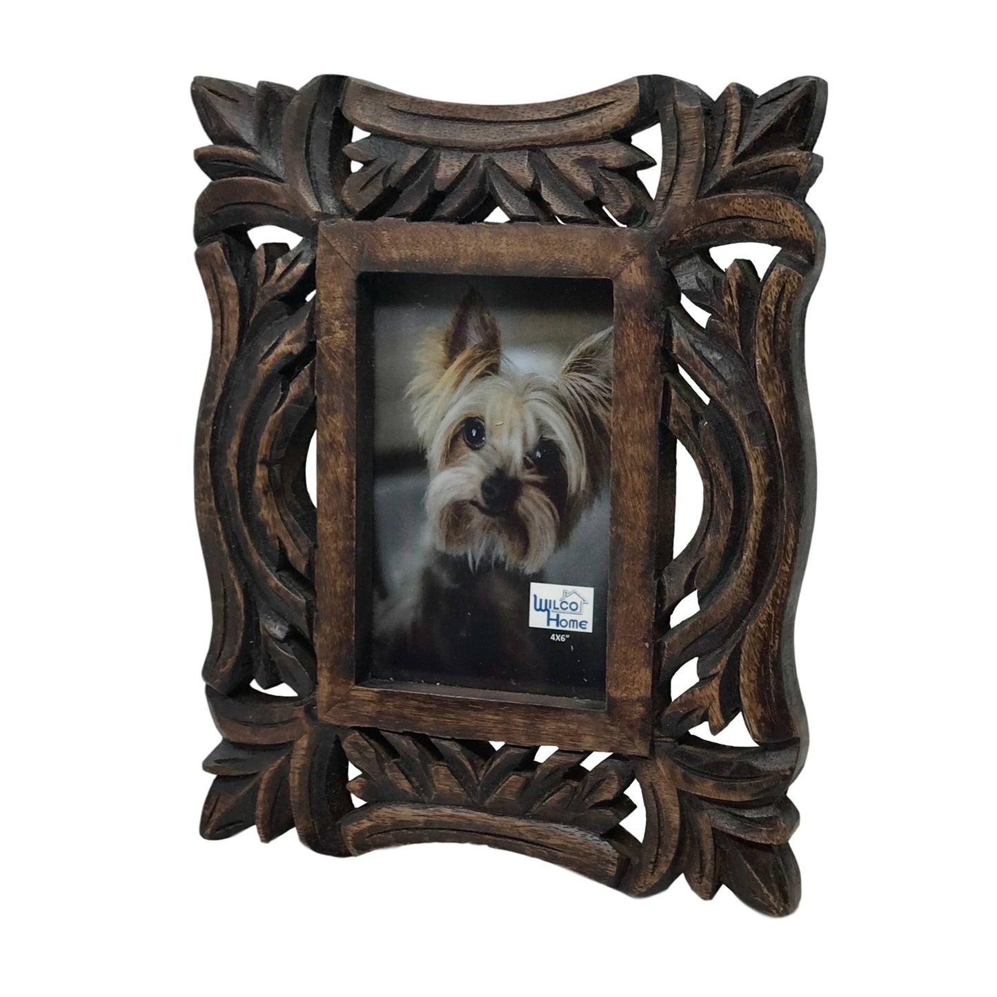 Carved Easel Photo Frame