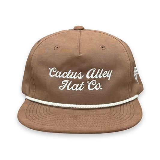 "The Original" - Brown/White Rope, Snapback