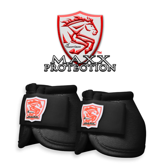 RopeSmart Maxx Protection Bell Boots Blk