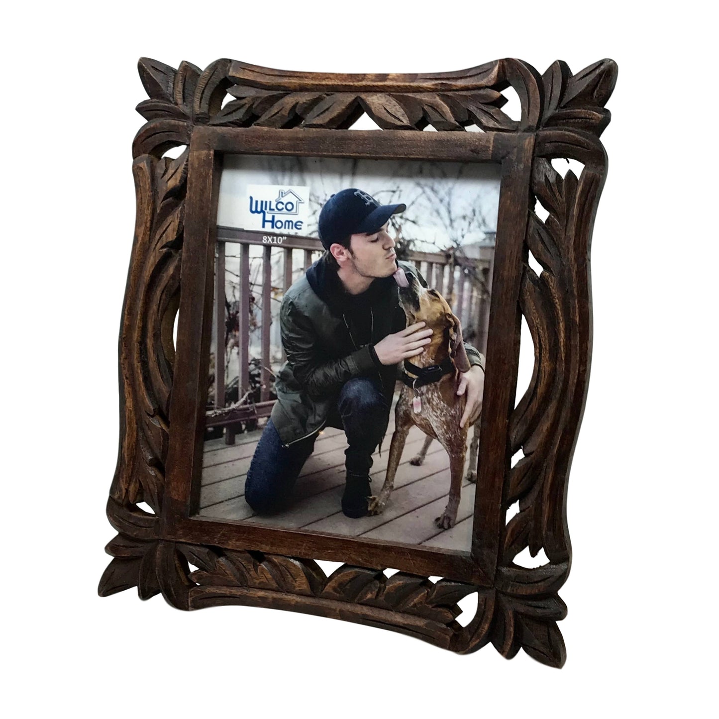 Carved Easel Photo Frame