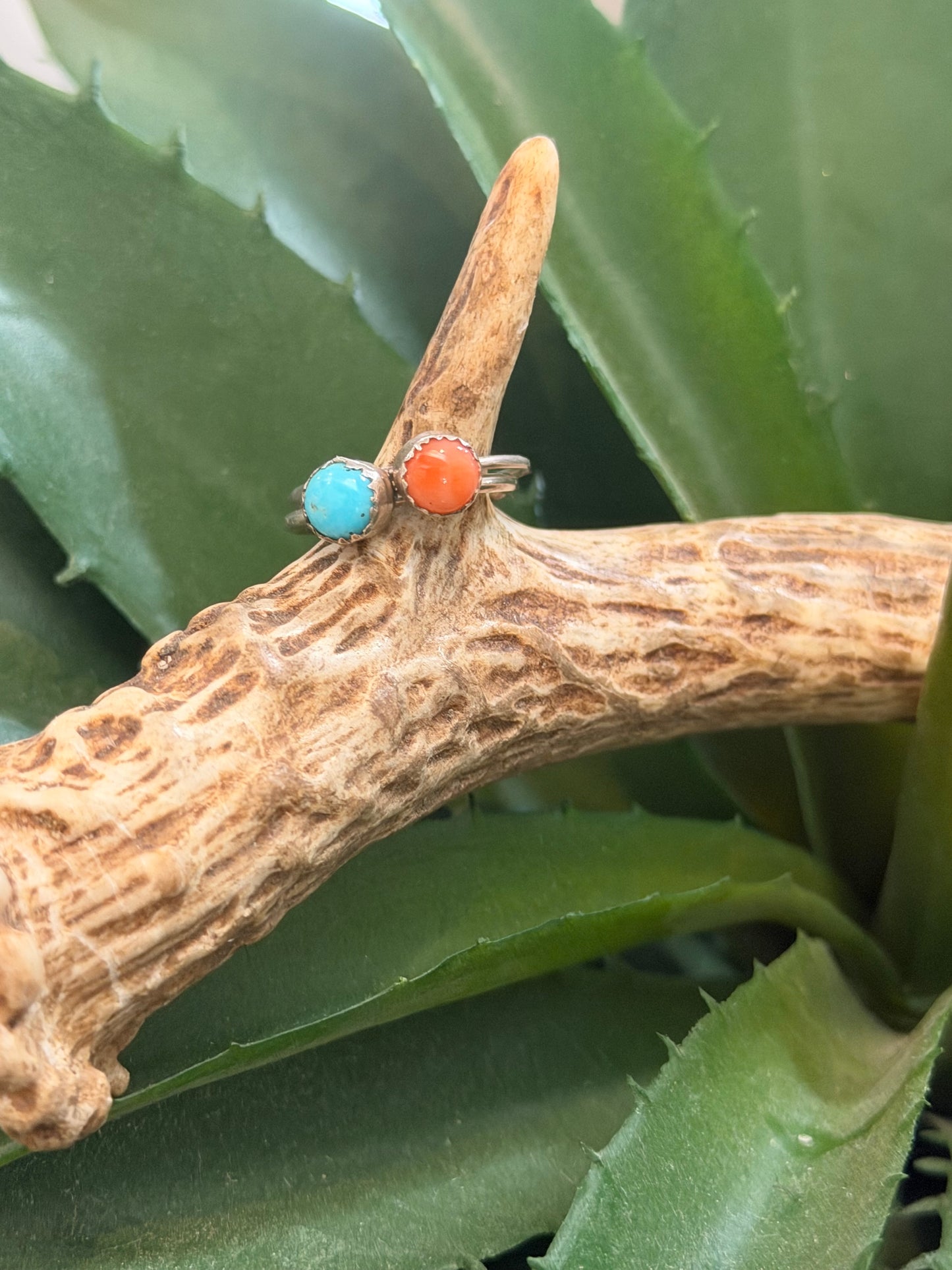 Kingman Turquoise Simple Ring
