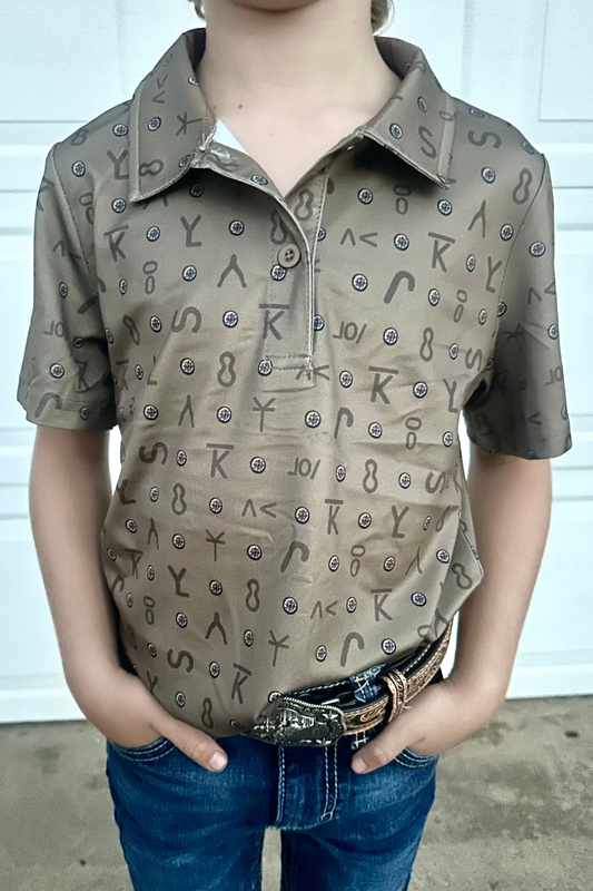 Mini Cowboy Marks Polo