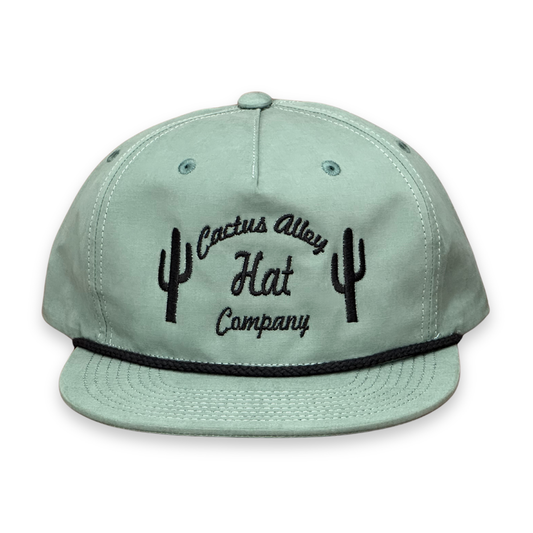 "The Cactus" - Teal/Black Rope, Snapback