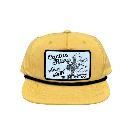 "Wild West Show" - Yellow/ Black Rope, Snapback