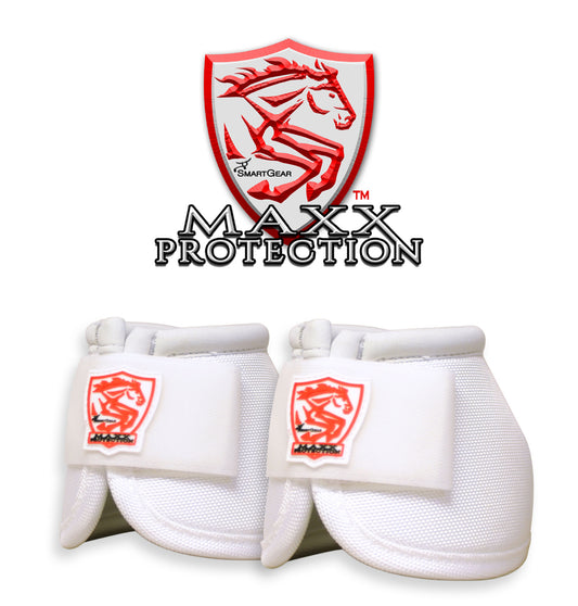 RopeSmart Maxx Protection Bell Boots Wht