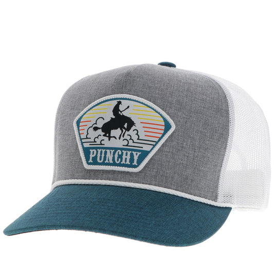 Hooey Punchy Gry/Wht Cap