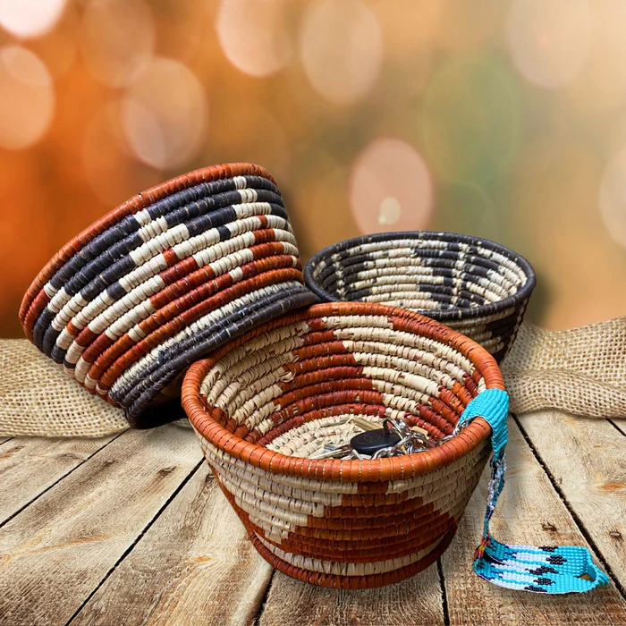 Woven Key Basket