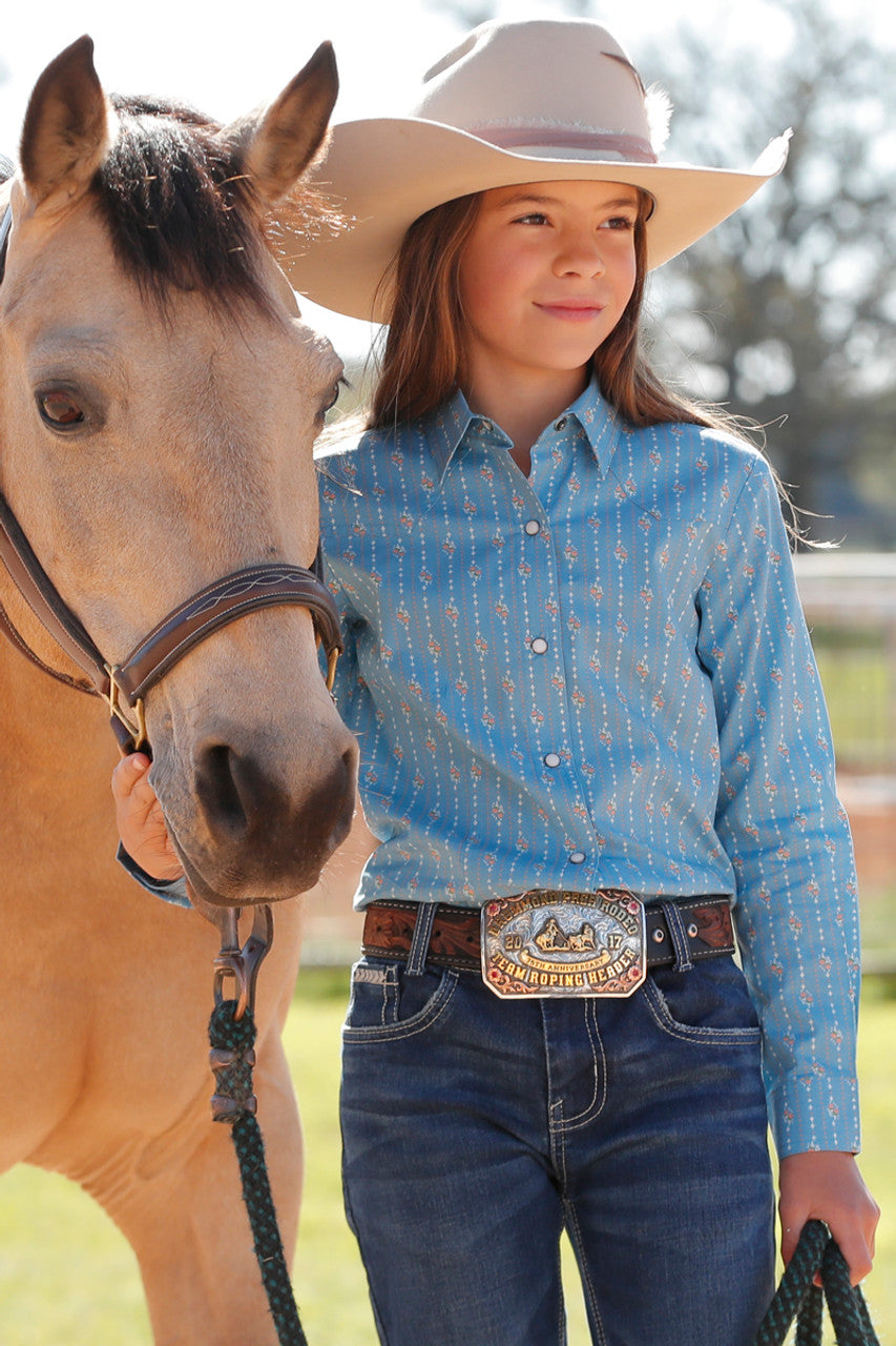 Cruel Girl Print Light Blue