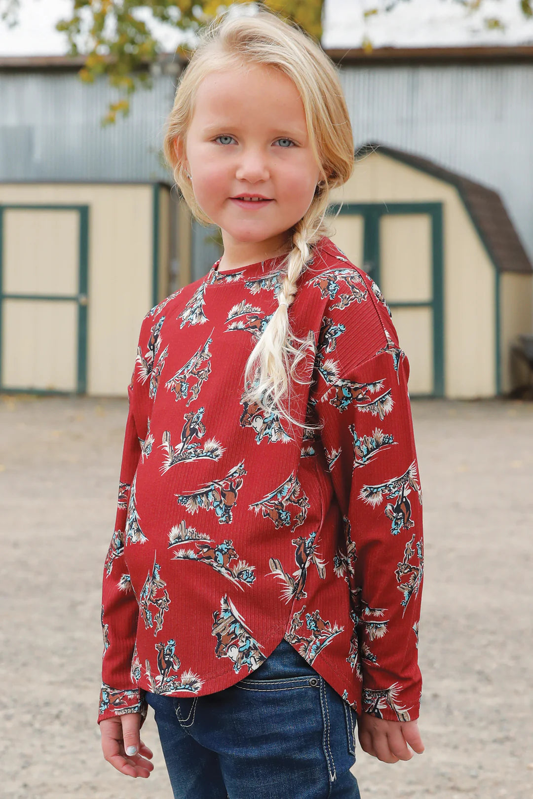 Cruel Girl Blouse Red