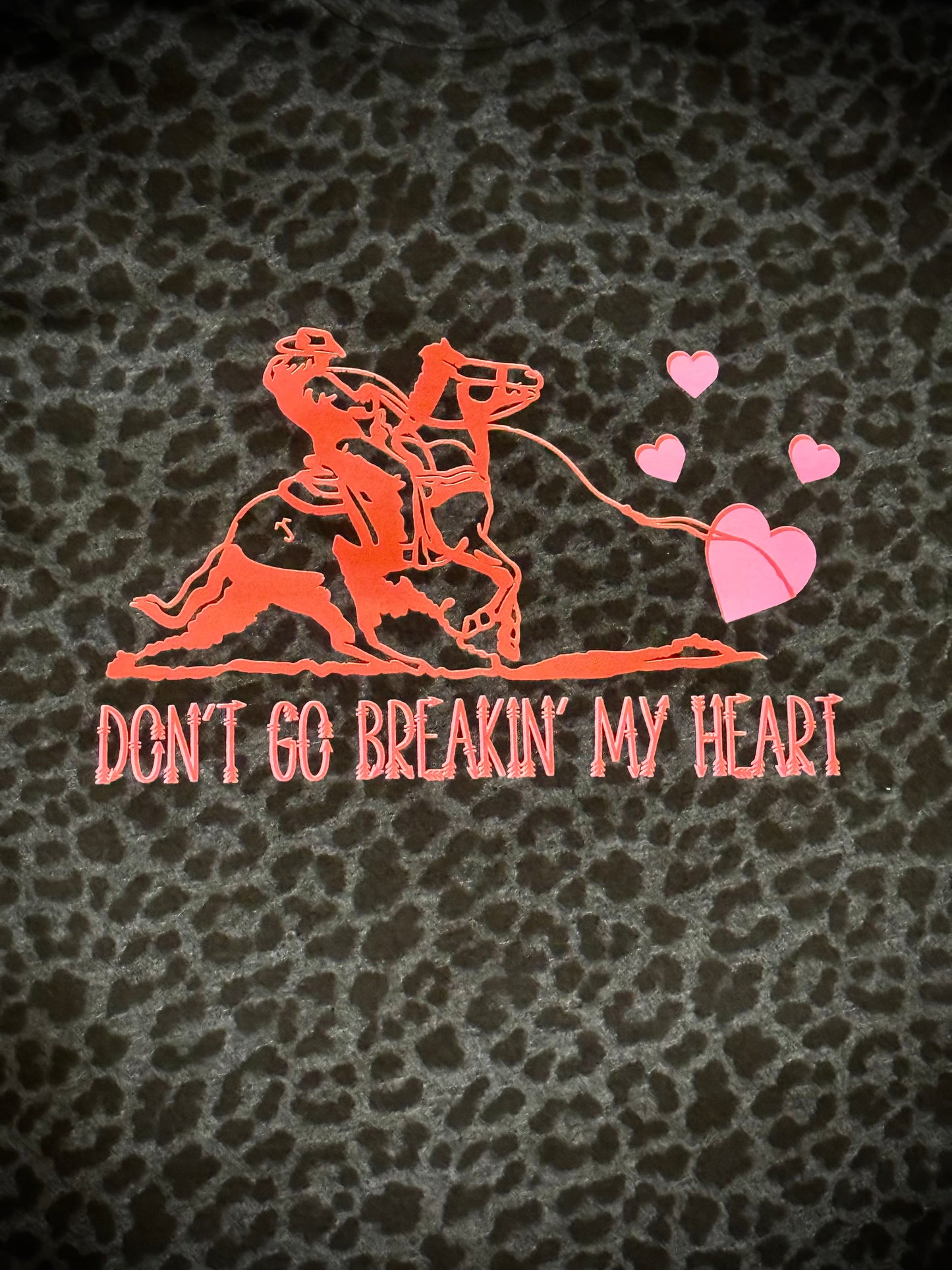 Heart Breaker Leopard Tee