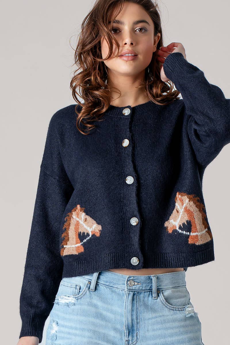 Horse Cardigan
