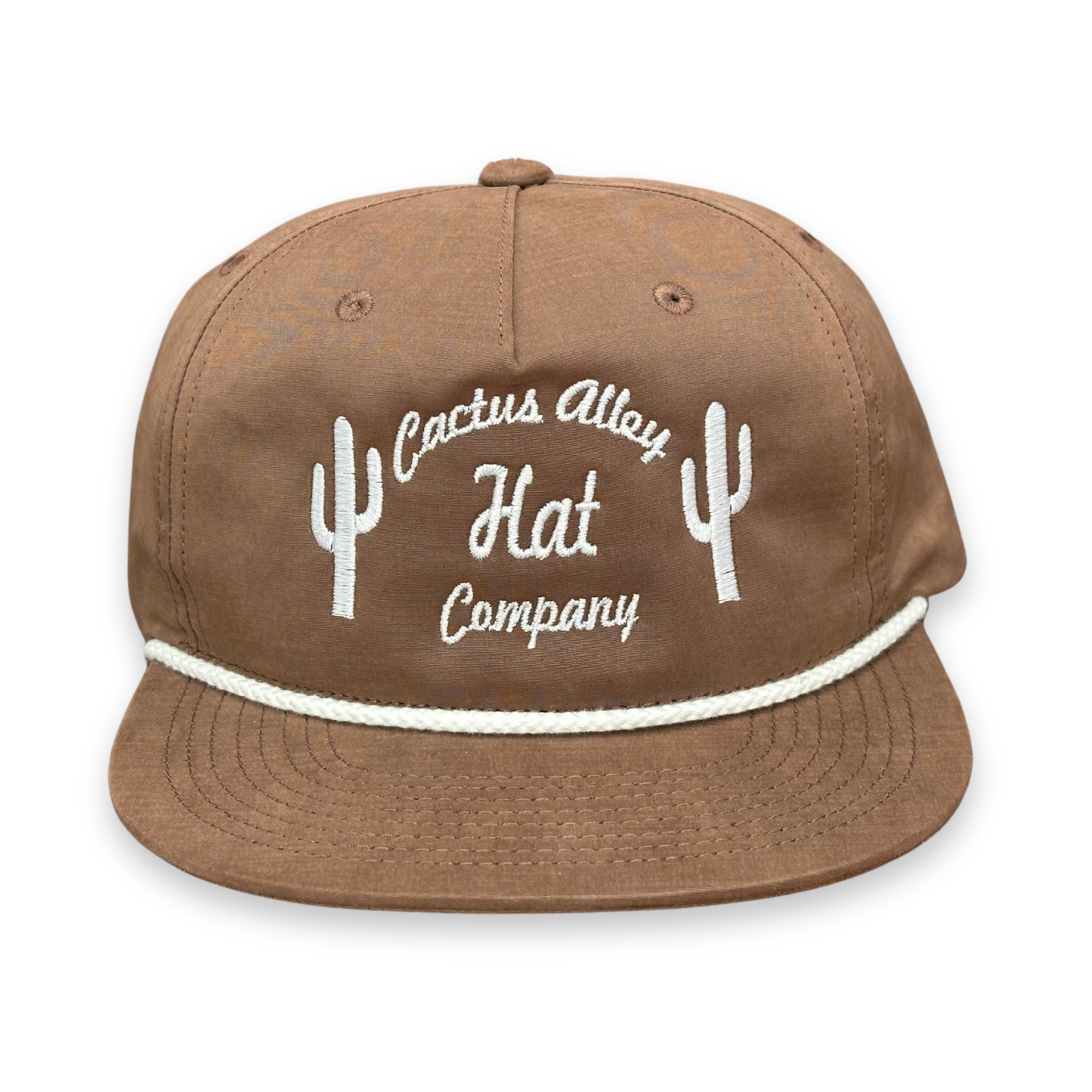"The Cactus" - Brown/White Rope, Snapback