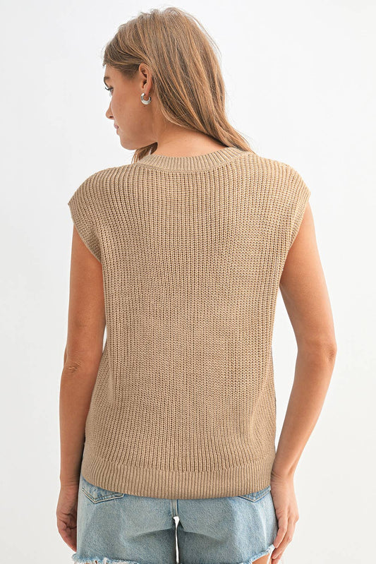Bullrider knit sweater top
