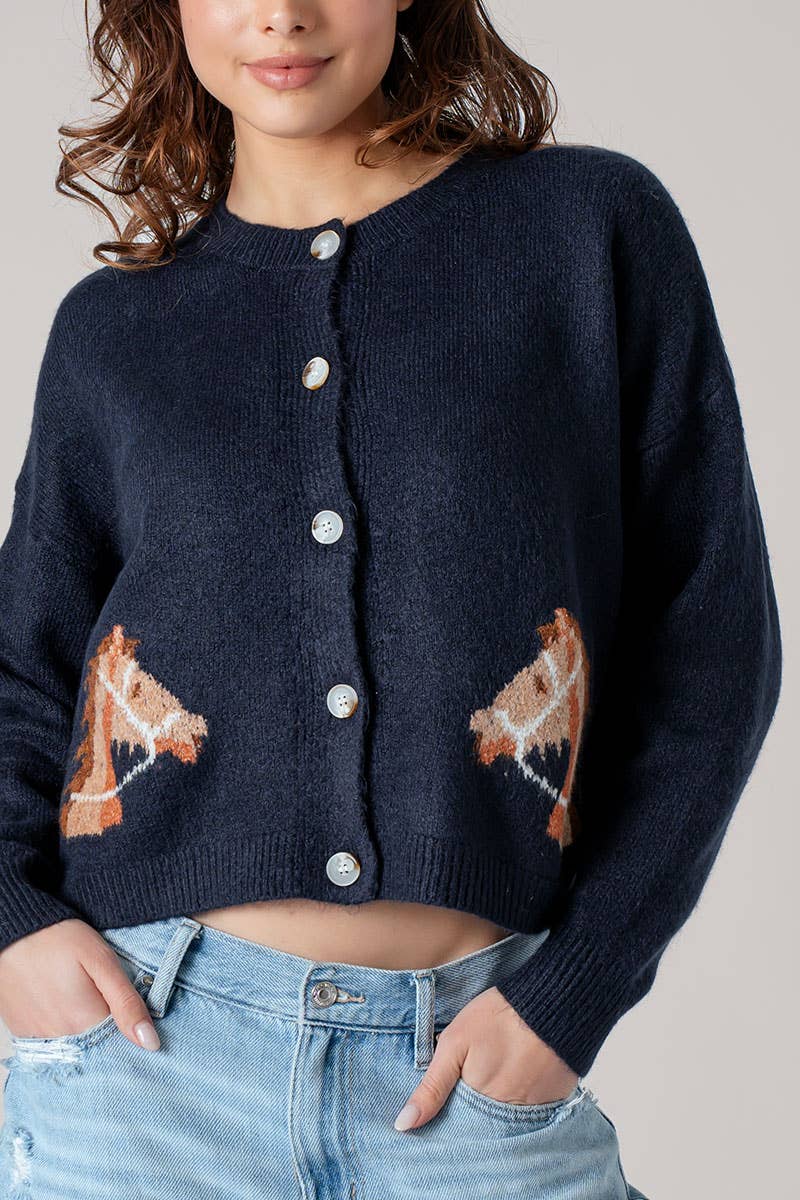 Horse Cardigan