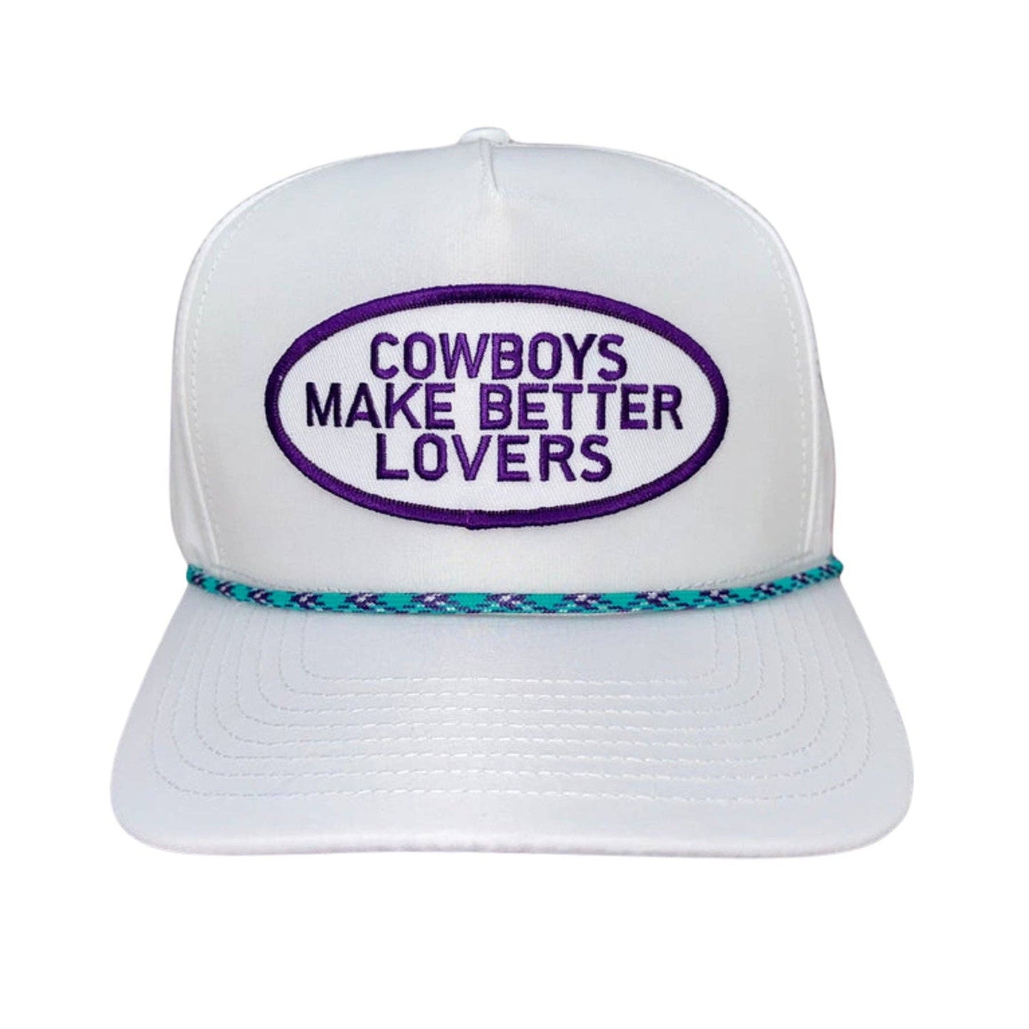 Better Lovers Purple & Turquoise Rope Cap