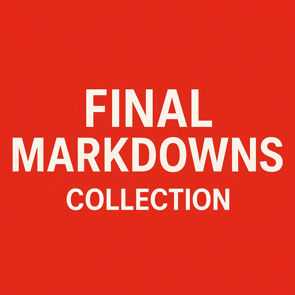 Final Markdowns