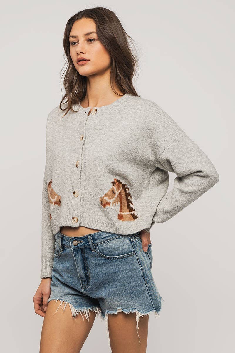 Horse Cardigan