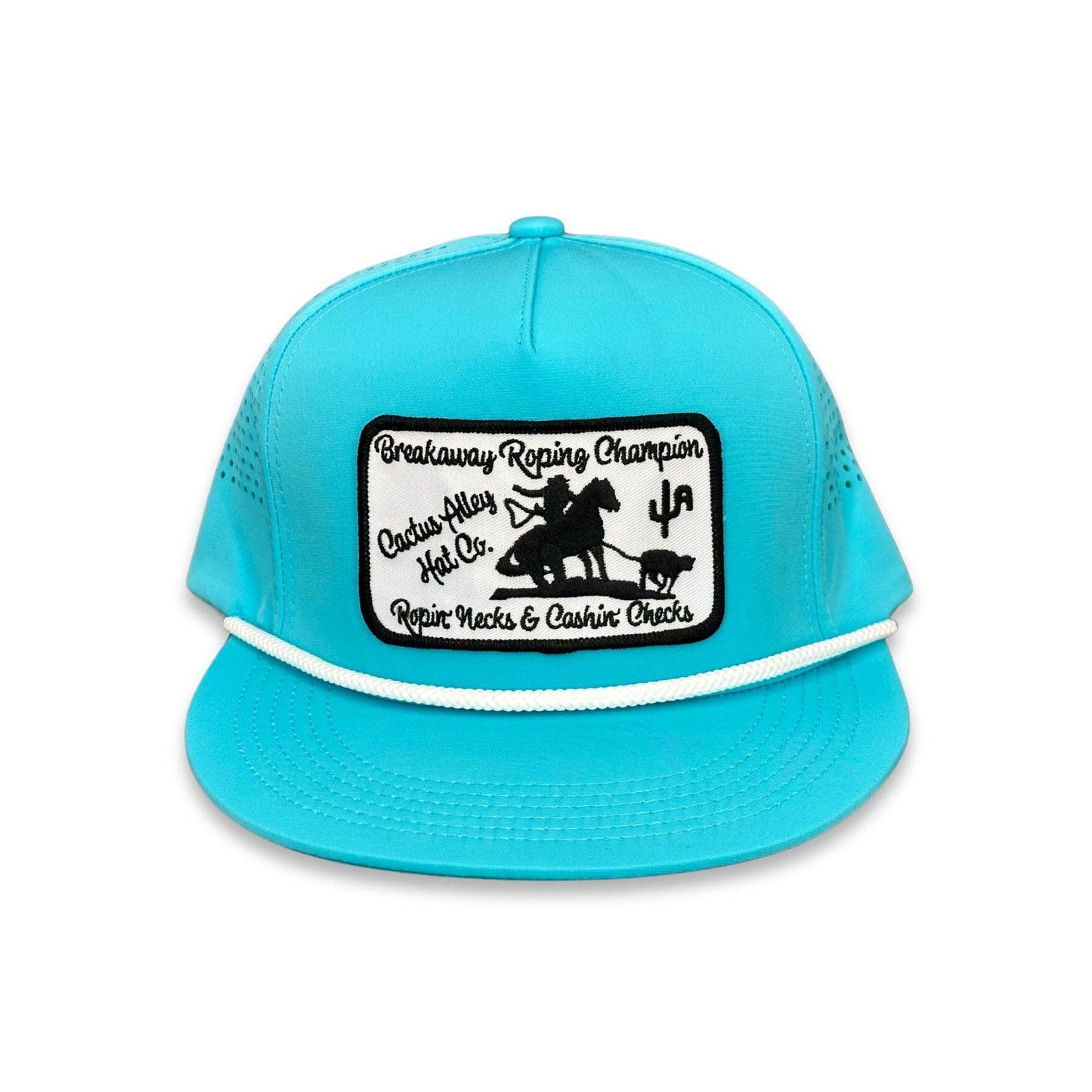 Breakaway Roping Turquoise Snapback