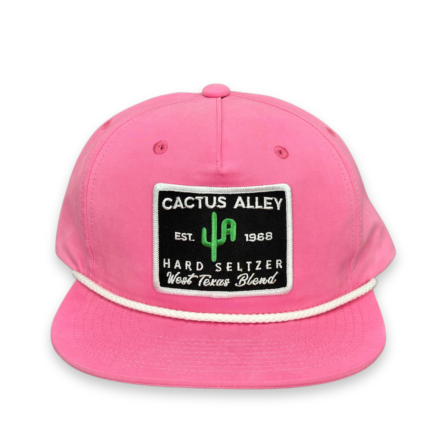 CA Pink/ White Rope, Snapback Patch