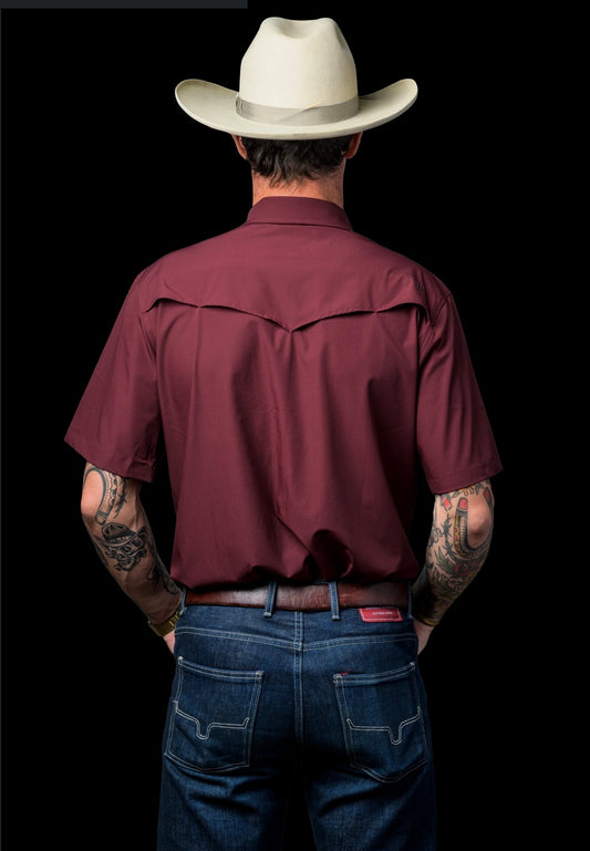 Maroon Ferrell Snap S/S