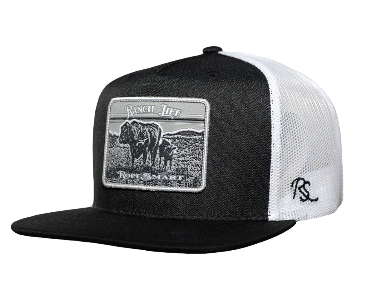 RopeSmart Ranch Life blk/wht Cap