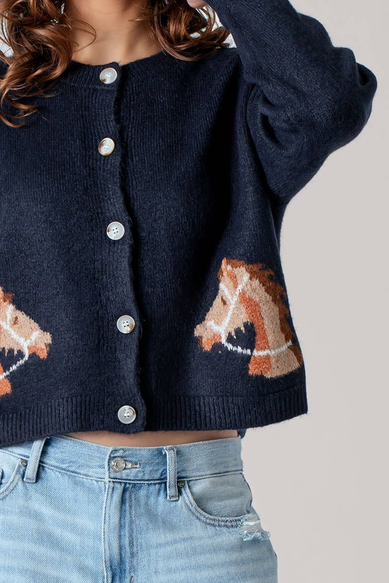 Horse Cardigan