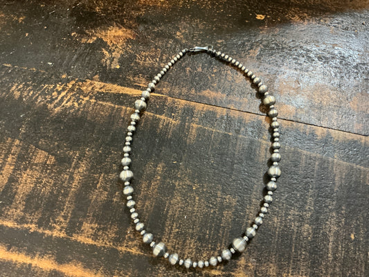 Sterling Silver Pearl Nacklace