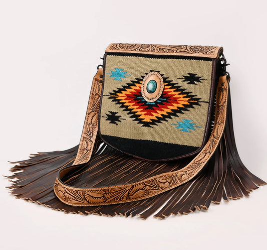 Midland Messenger leather bag