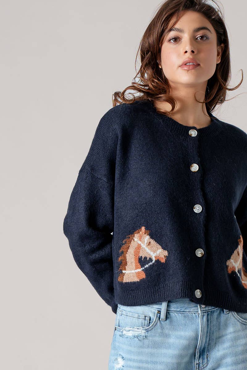 Horse Cardigan