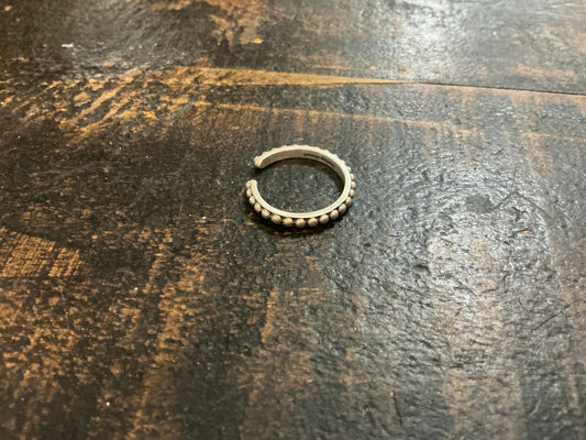 Sterling Silver Small Dot Ring