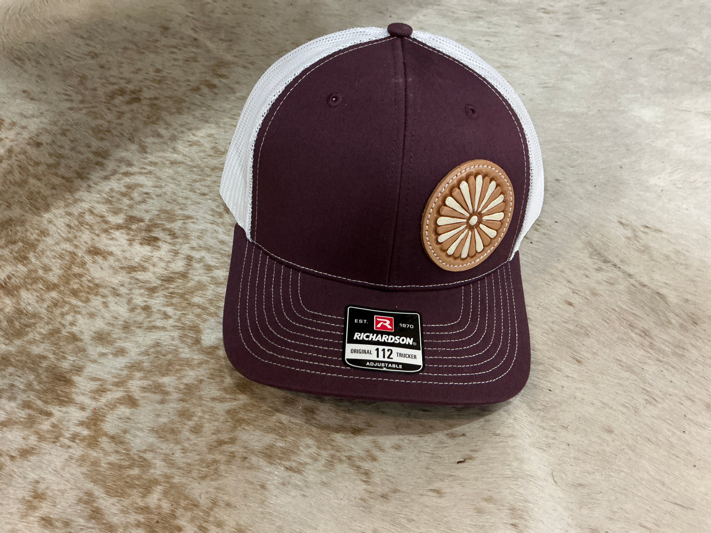 McIntyre Saddlery Pinwheel Patch Cap