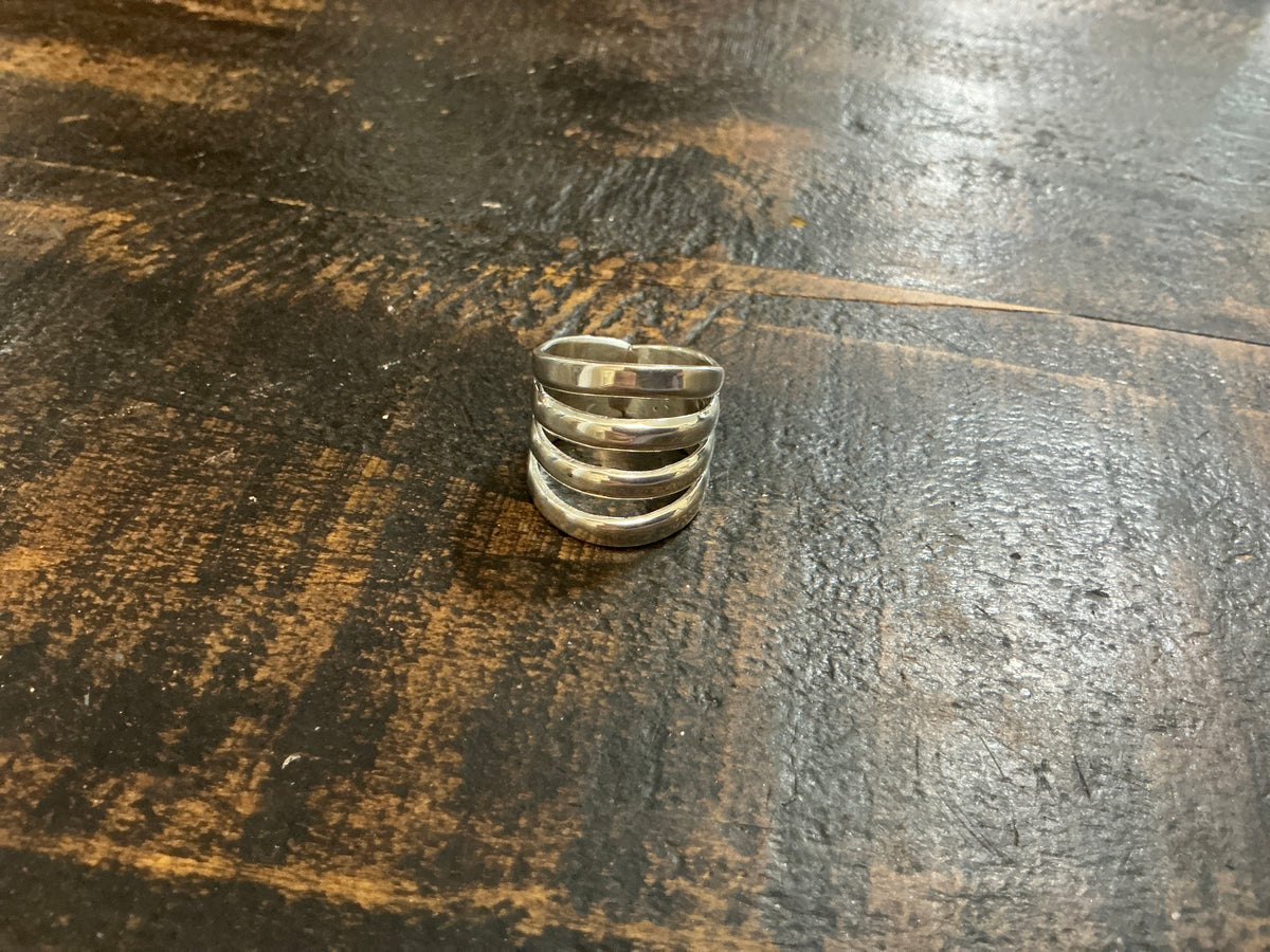 Sterling Silver Cigar Ring