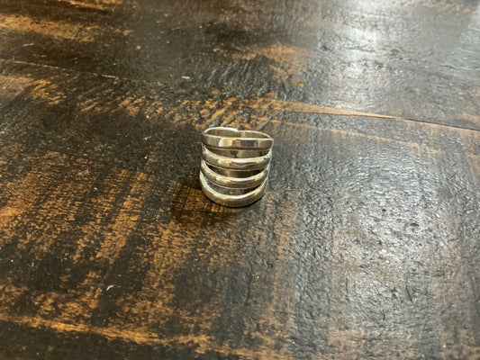 Sterling Silver Cigar Ring