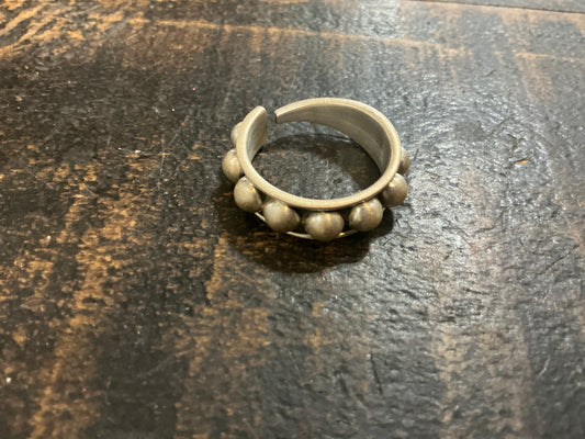 Sterling Silver Dot Ring
