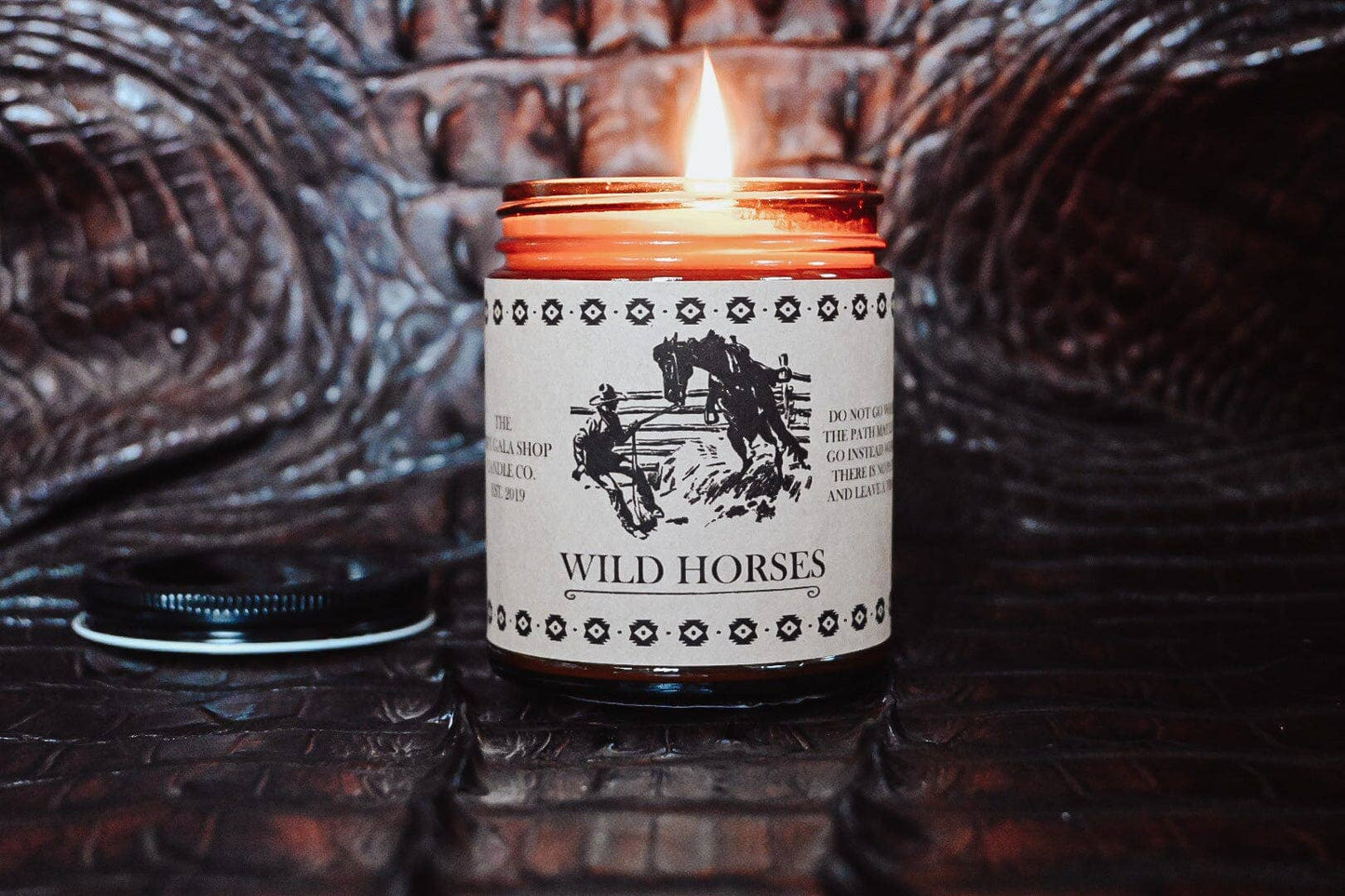 “Wild Horses” Western Soy Candles