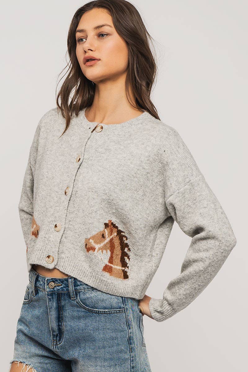 Horse Cardigan