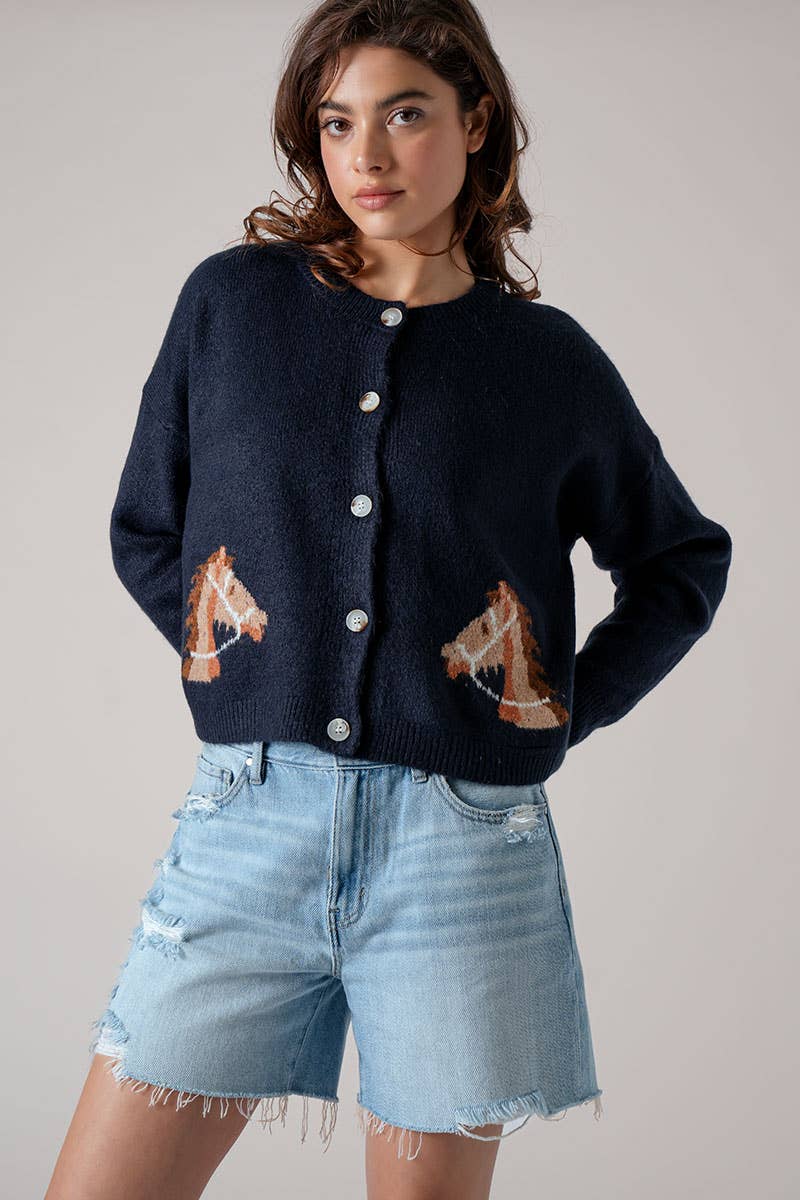 Horse Cardigan