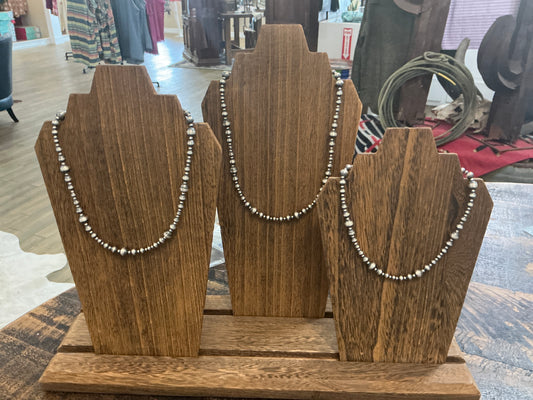 Sterling Silver Pearl Nacklace