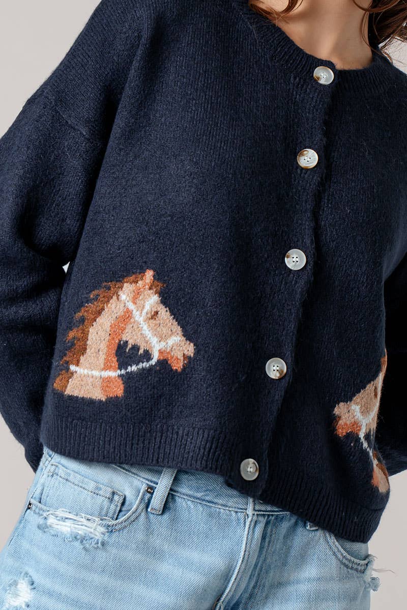 Horse Cardigan