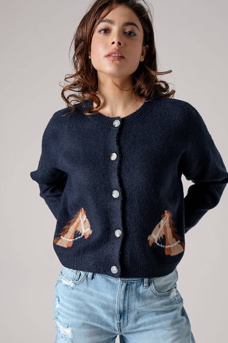 Horse Cardigan