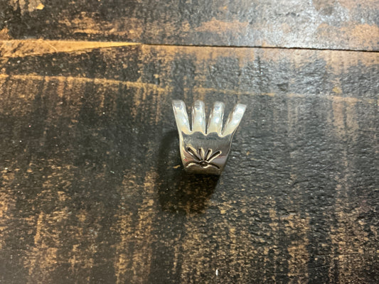 Sterling Silver Cigar Ring