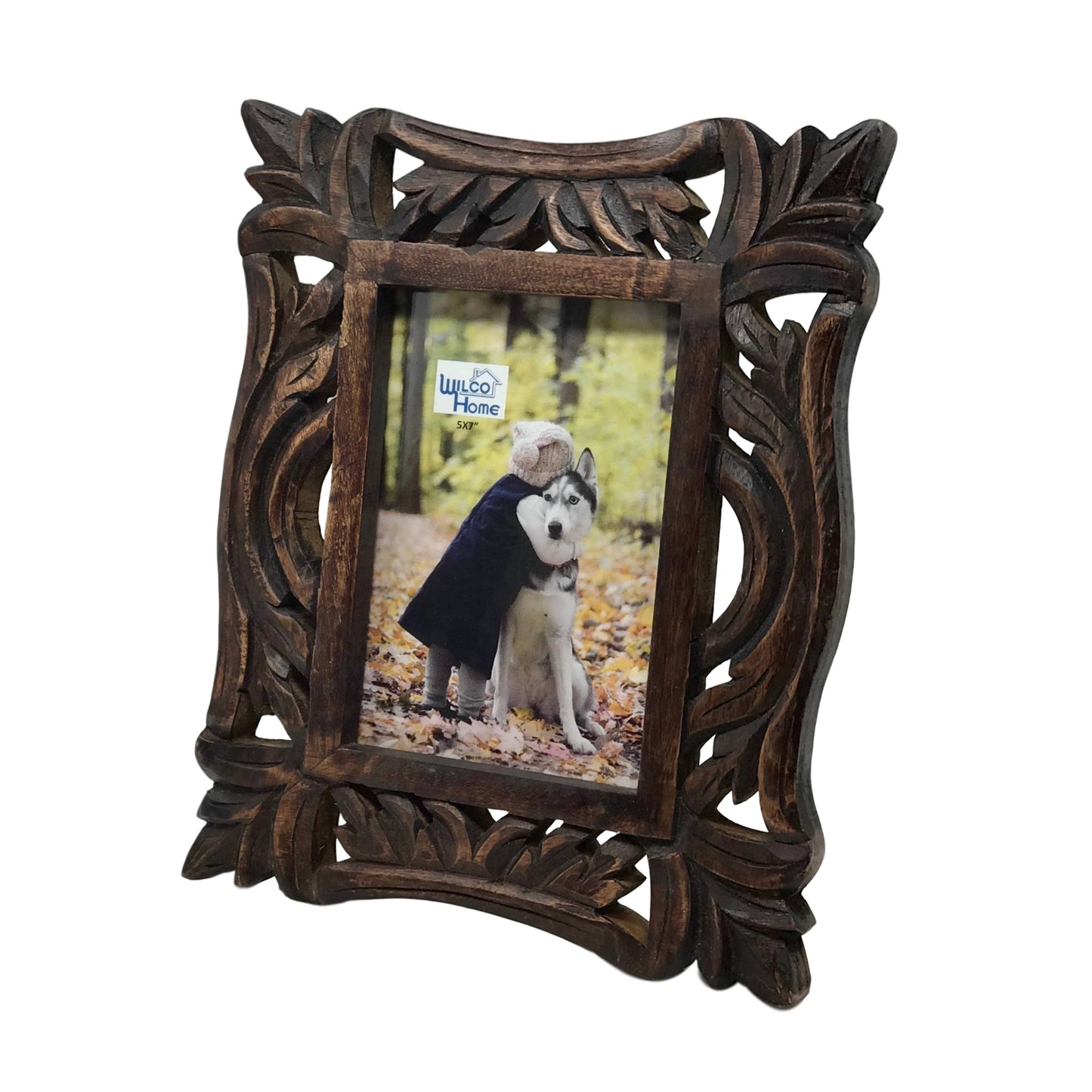 Carved Easel Photo Frame