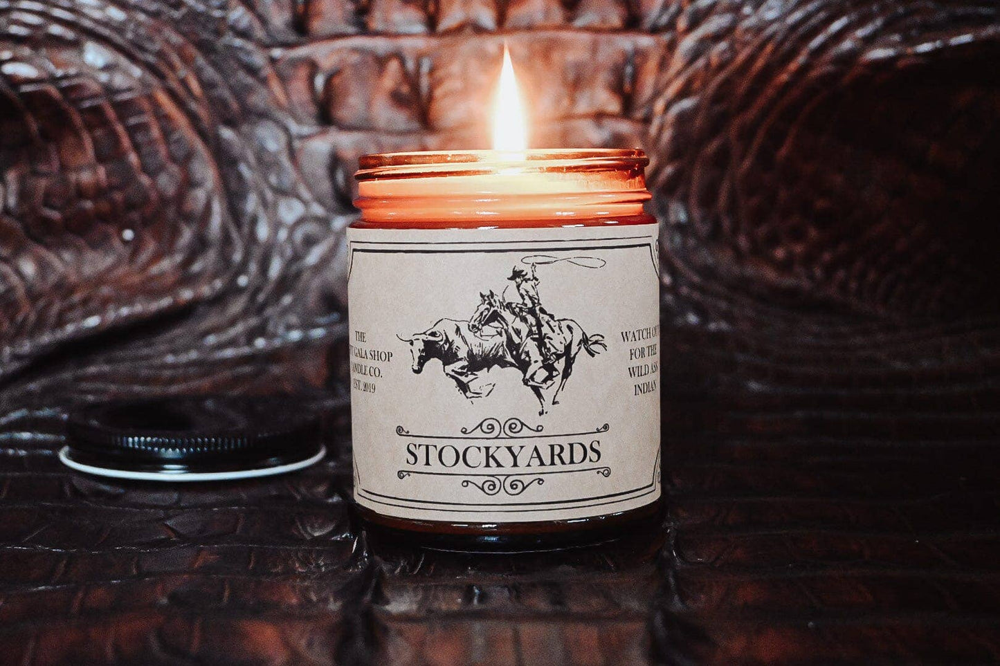 “Stockyards” Western Soy Candles