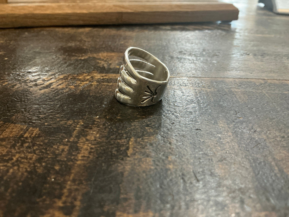 Sterling Silver Cigar Ring